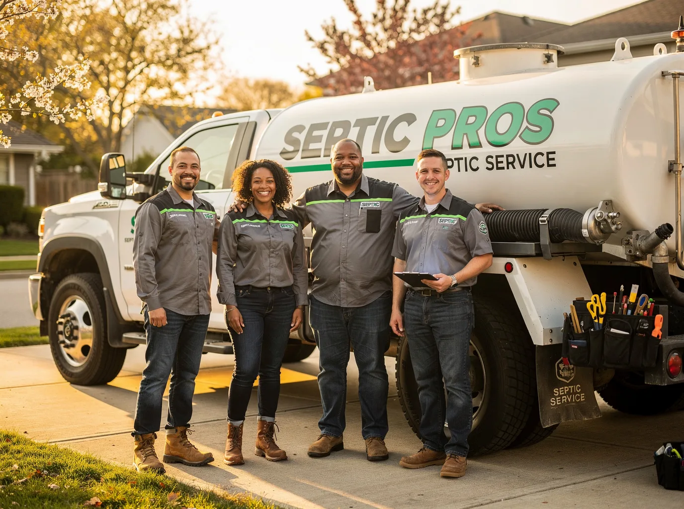 Septic Tank Pumping company in Four Oaks, NC