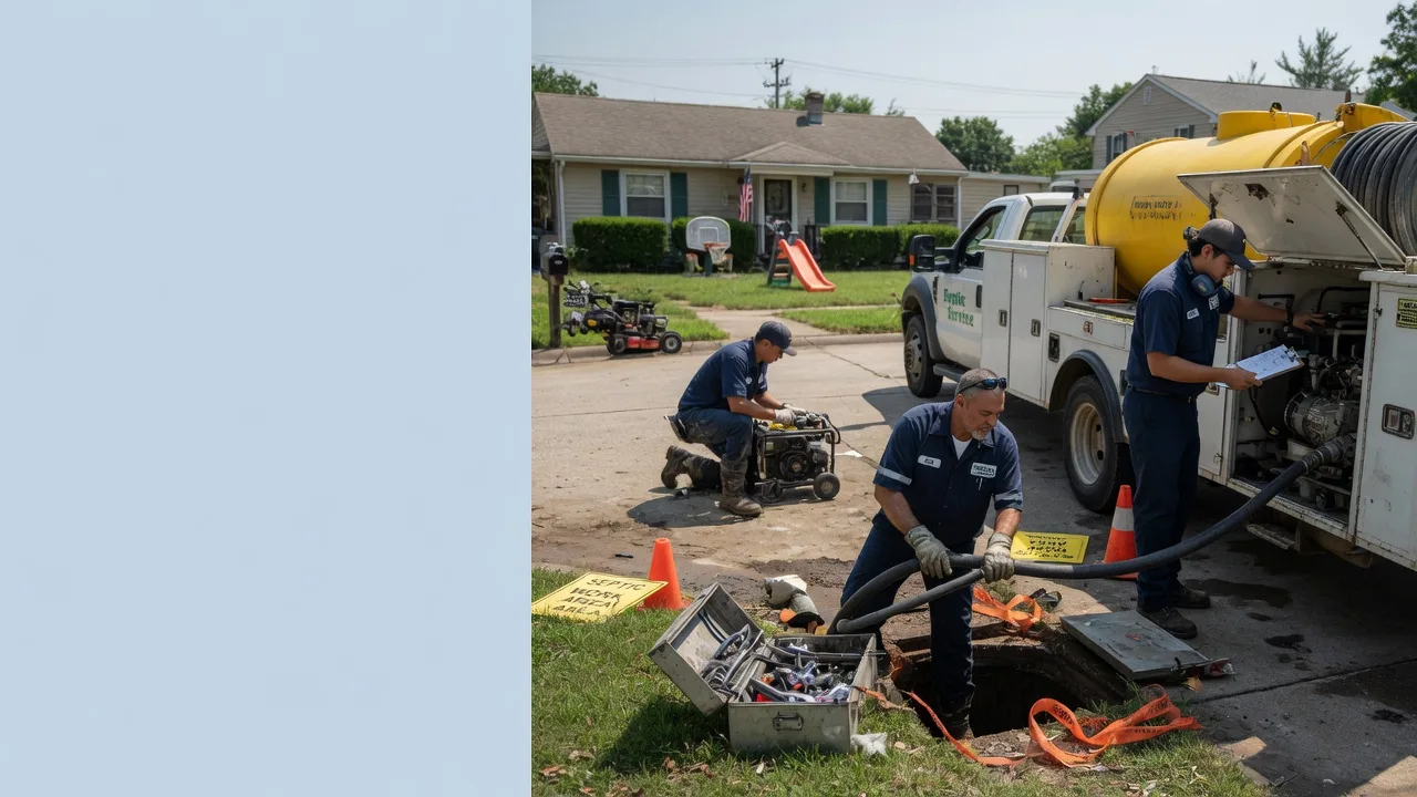 Septic Tank Pumping in Four Oaks, NC near me